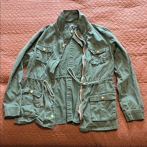 Market & Spruce Olive Utility Jacket